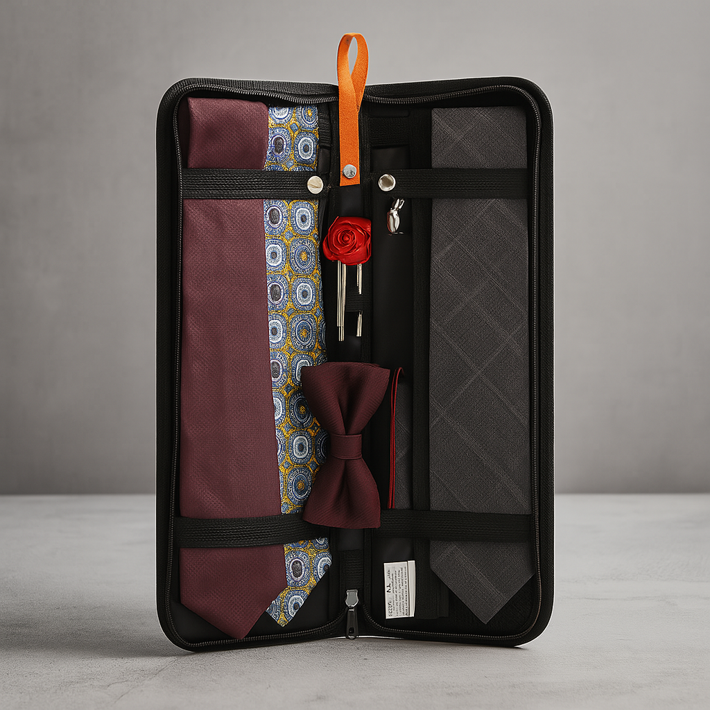 MUEVE Tie Organizer Travel Case