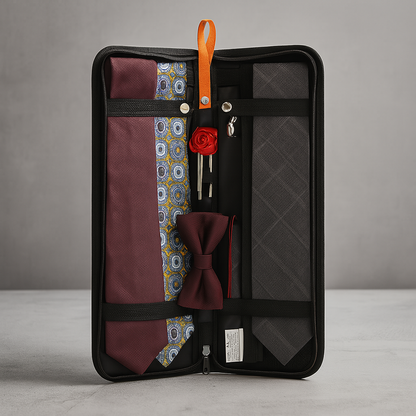MUEVE Tie Organizer Travel Case
