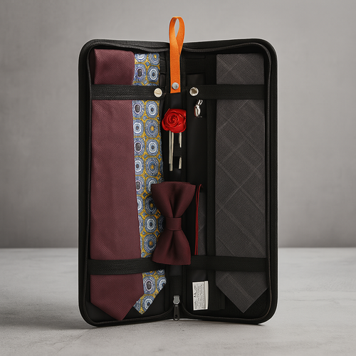 MUEVE Tie Organizer Travel Case