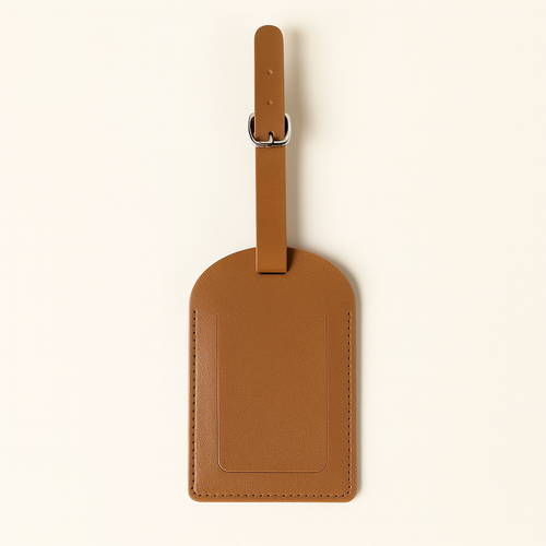 MUEVE Soft Leather Luggage Tag